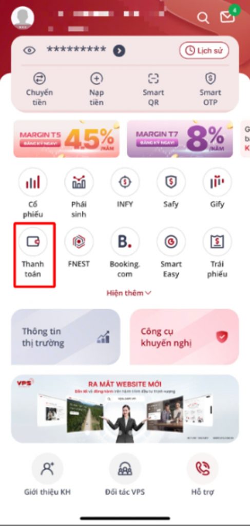 Mở Tài Khoản Chứng Khoán VPS