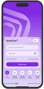 giao diện đăng nhập Smart One