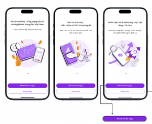 Bước 1: Tải ứng dụng VPS Smart One, Mở tài khoản ngay